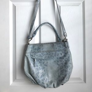 Pietro Alessandro Pastel Sky Blue Leather Handbag